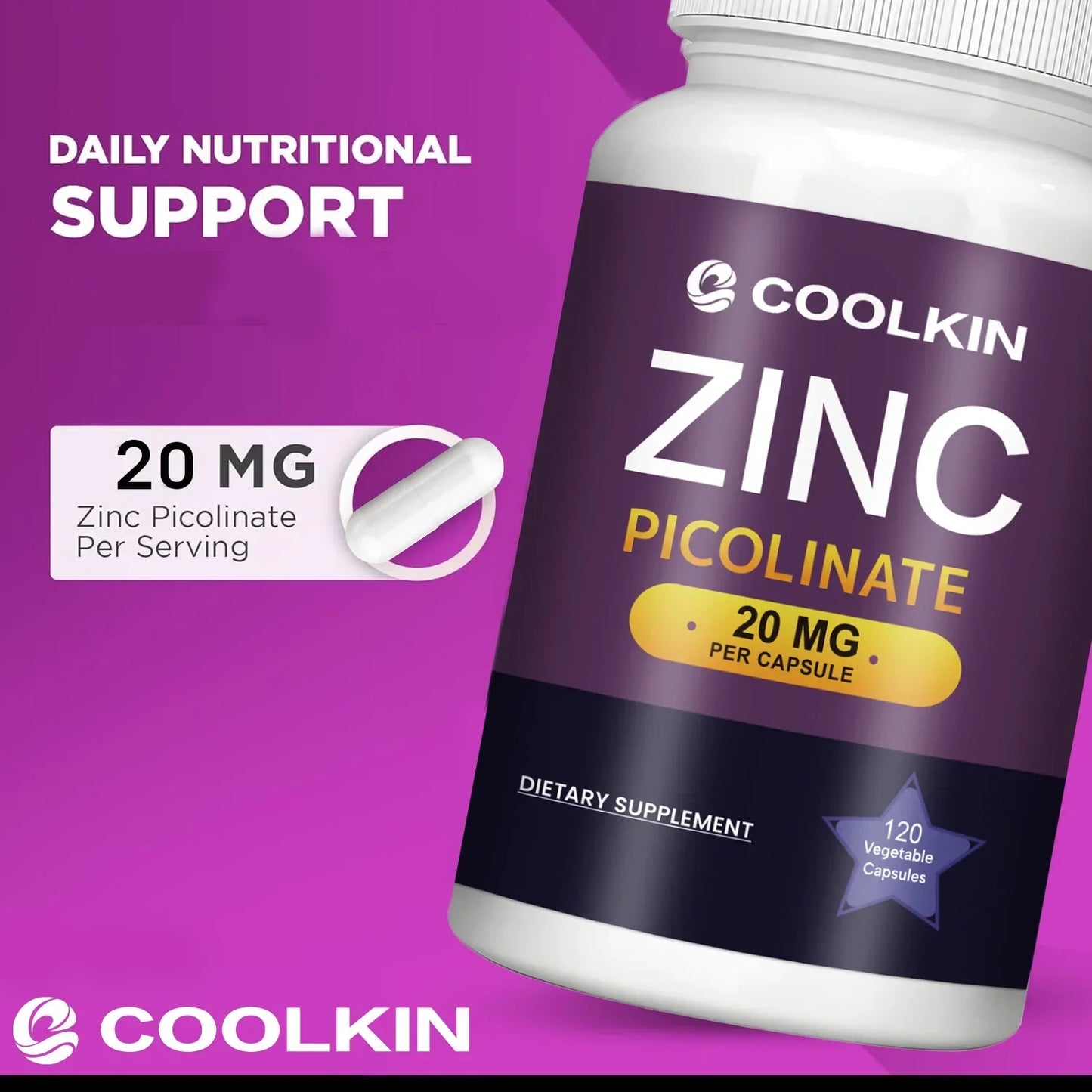 Zinc Picolinate for Immune & Wellness Support