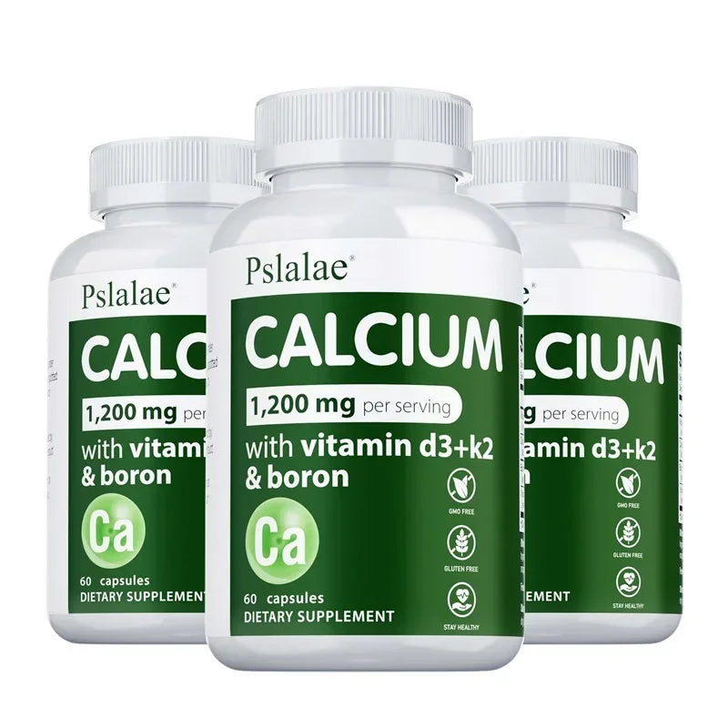 Calcium 1200mg + Vitamin D3 for Bone & Immune Support